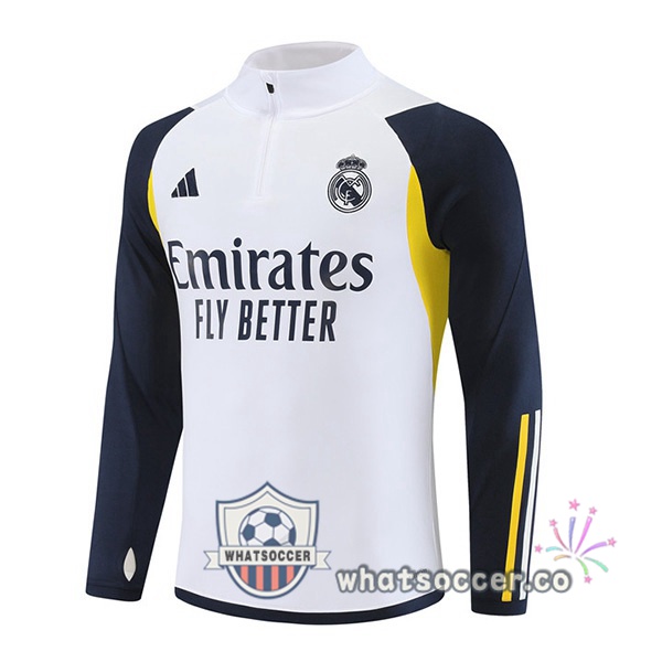 Soccer Sweater Real Madrid White 2023-2024