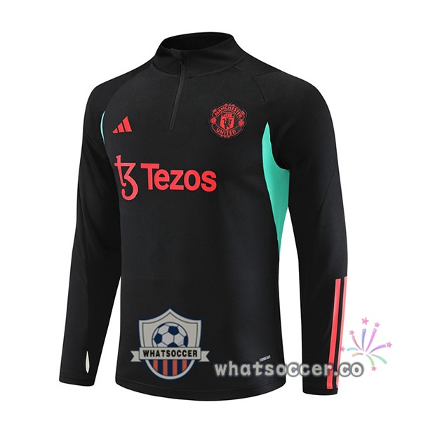 Soccer Sweater Manchester United Black 2023-2024