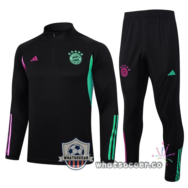 Tracksuit Bayern Munich Black 2023-2024