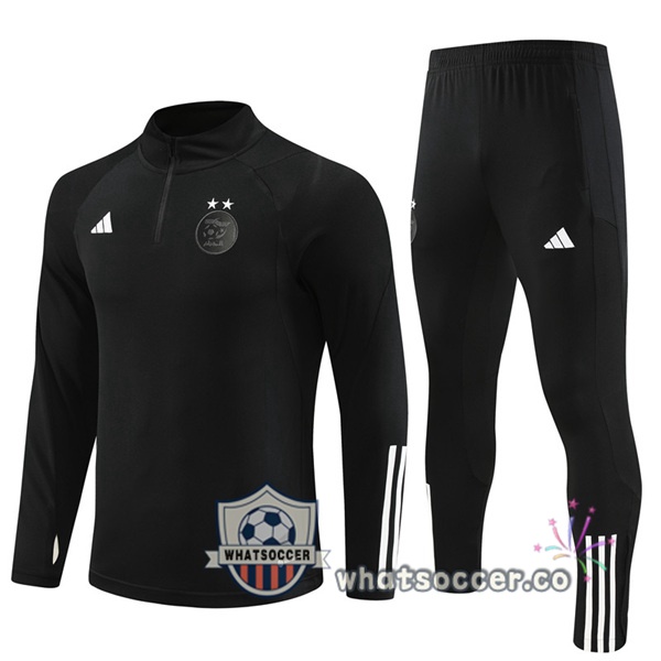 Tracksuit Algeria Black 2023-2024