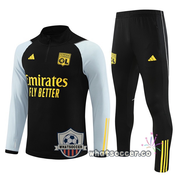 Tracksuit Olympique Lyonnais Black 2023-2024