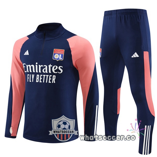 Tracksuit Olympique Lyonnais Blue Royal 2023-2024
