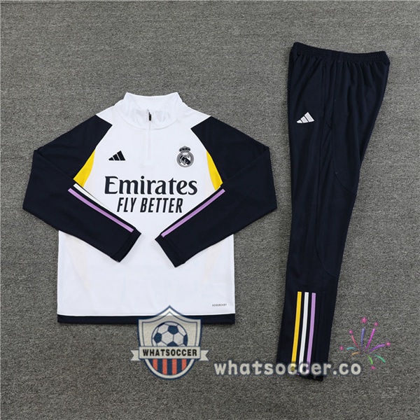Tracksuit Real Madrid White 2023-2024