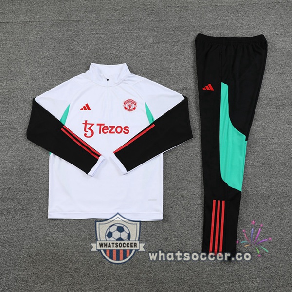 Tracksuit Manchester United White 2023-2024