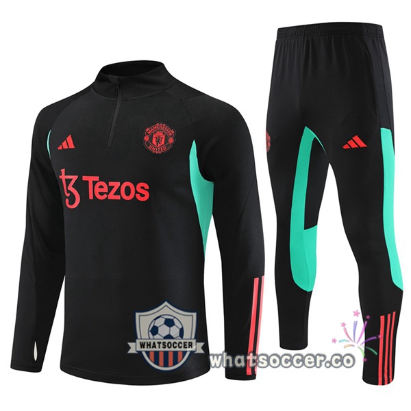 Tracksuit Manchester United Black 2023-2024