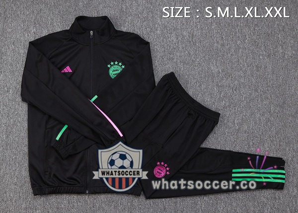 Training Jacket Bayern Munich Black 2023-2024