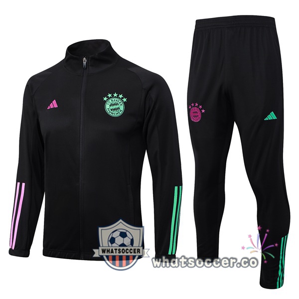 Training Jacket Bayern Munich Black 2023-2024