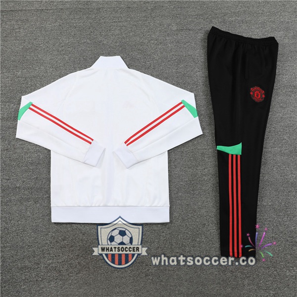 Training Jacket Manchester United White 2023-2024