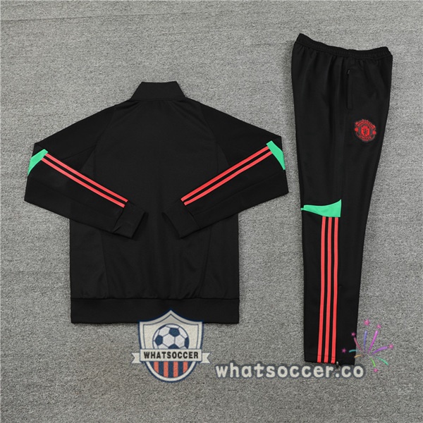 Training Jacket Manchester United Black 2023-2024