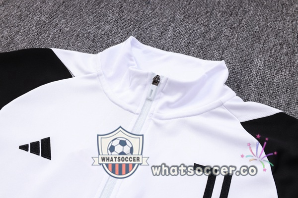 Training Jacket Juventus White Black 2023-2024