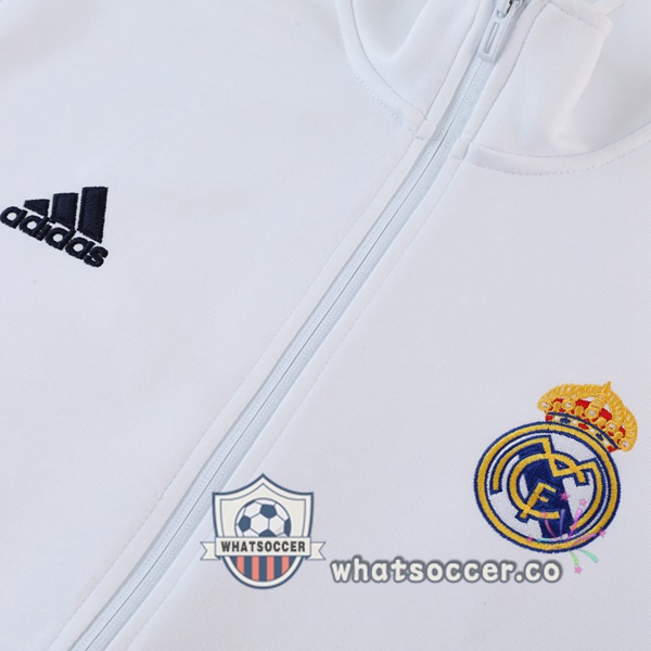 Training Jacket Real Madrid White 2023-2024