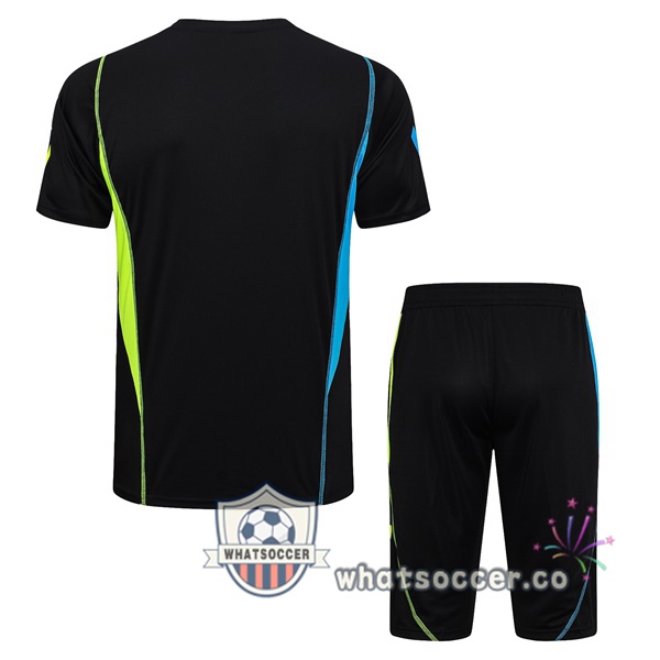 Arsenal Training T-Shirts + Shorts Black 2023-2024