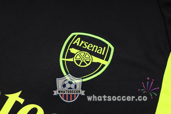 Arsenal Training T-Shirts + Shorts Black 2023-2024