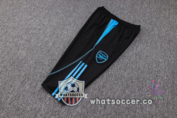 Arsenal Training T-Shirts + Shorts Black 2023-2024