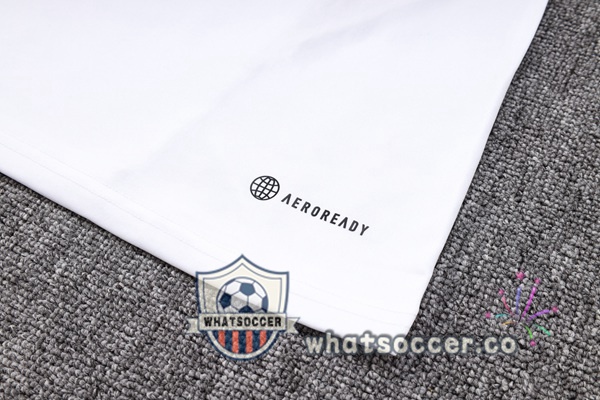 Real Madrid Training T-Shirts + Shorts White 2023-2024