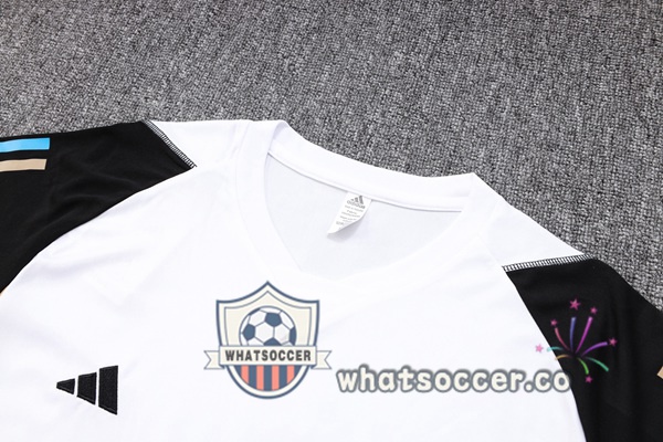 Real Madrid Training T-Shirts + Shorts White 2023-2024
