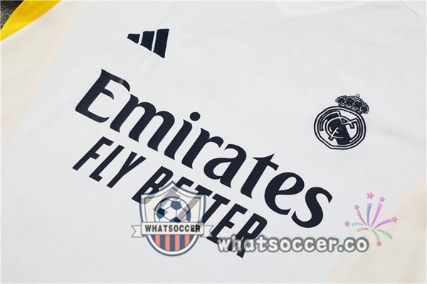Real Madrid Training T-Shirts + Shorts White 2023-2024