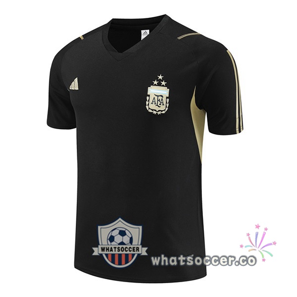 Argentina Training T-Shirts Black 2023-2024