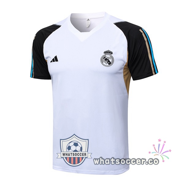 Real Madrid Training T-Shirts White 2023-2024