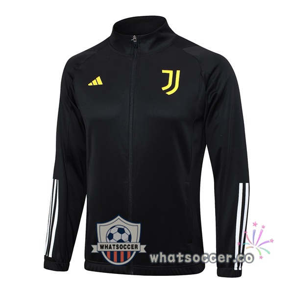 Soccer Jacket Juventus Black 2023-2024