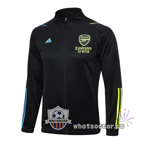 Soccer Jacket Arsenal Black 2023-2024