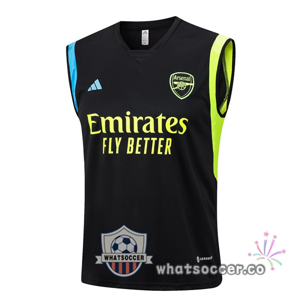 Arsenal Soccer Vest Black 2023-2024