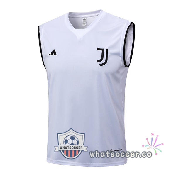 Juventus Soccer Vest White 2023-2024
