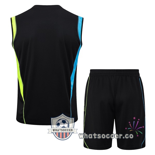 Arsenal Soccer Vest + Shorts Black 2023-2024