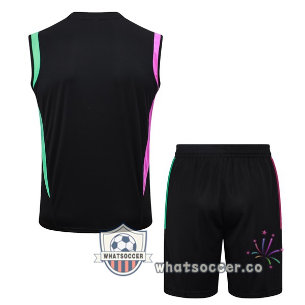 Bayern Munich Soccer Vest + Shorts Black 2023-2024