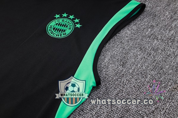 Bayern Munich Soccer Vest + Shorts Black 2023-2024