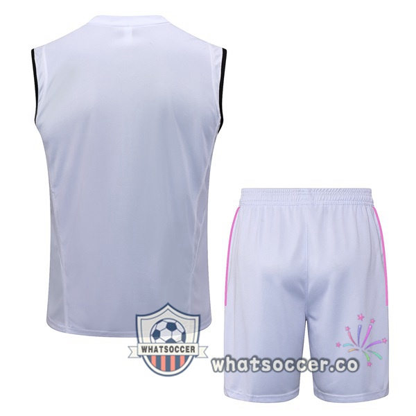 Juventus Soccer Vest + Shorts White 2023-2024