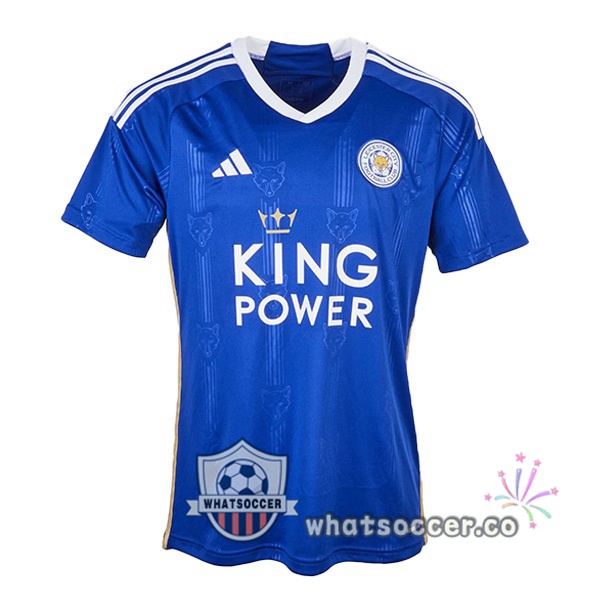 Leicester City Home Soccer Jerseys Blue 2023-2024