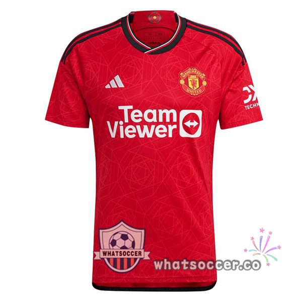 Manchester United Home Soccer Jerseys Red 2023-2024
