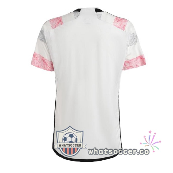 Juventus Away Soccer Jerseys White 2023-2024