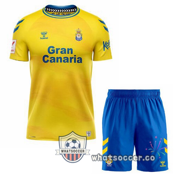 UD Las Palmas Kids Home Soccer Jerseys Yellow 2023-2024