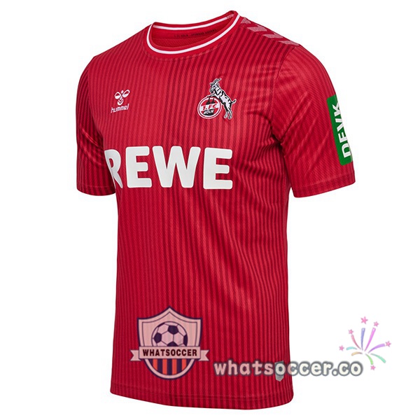 FC Koln Away Soccer Jerseys Red 2023-2024