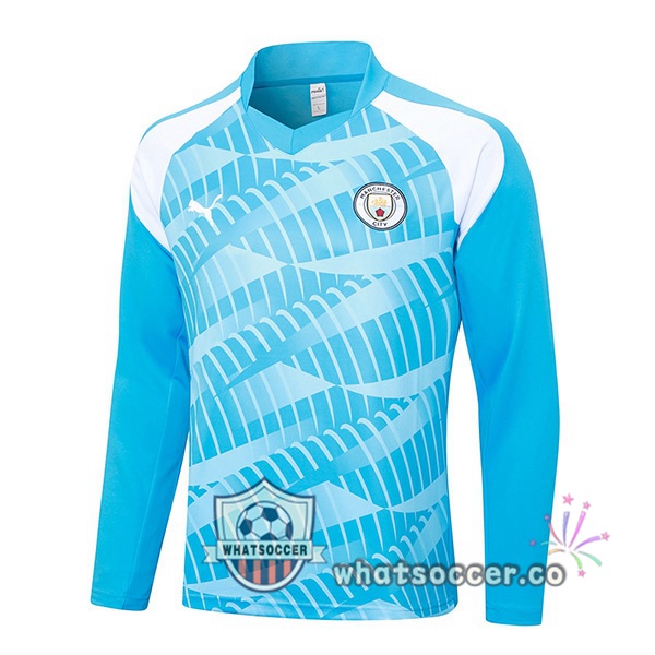Soccer Sweater Manchester City Blue 2023-2024