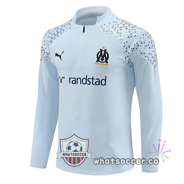 Soccer Sweater Olympique de Marseille Blue 2023-2024