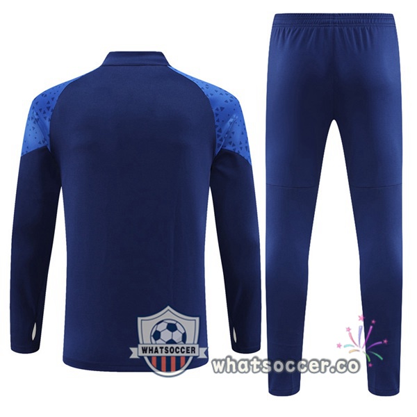 Tracksuit Olympique de Marseille Blue Royal 2023-2024