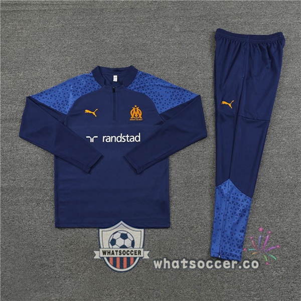 Tracksuit Olympique de Marseille Blue Royal 2023-2024