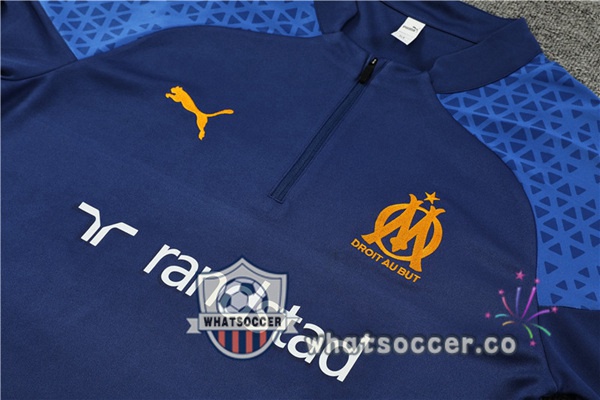 Tracksuit Olympique de Marseille Blue Royal 2023-2024
