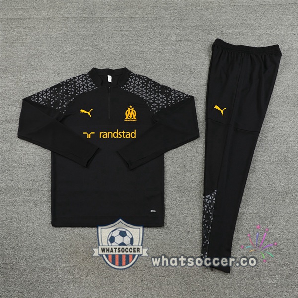 Tracksuit Olympique de Marseille Black 2023-2024