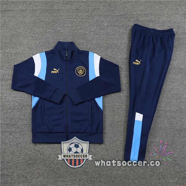 Training Jacket Manchester City Blue Royal 2023-2024