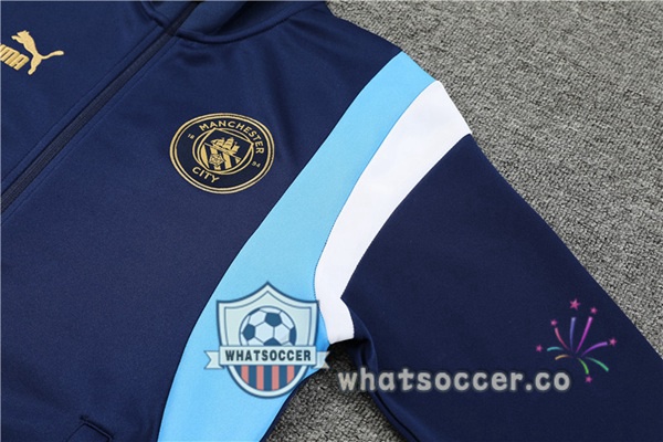 Training Jacket Manchester City Blue Royal 2023-2024