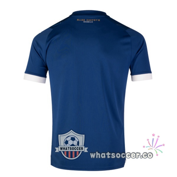 Olympique de Marseille Away Soccer Jerseys Blue 2023-2024