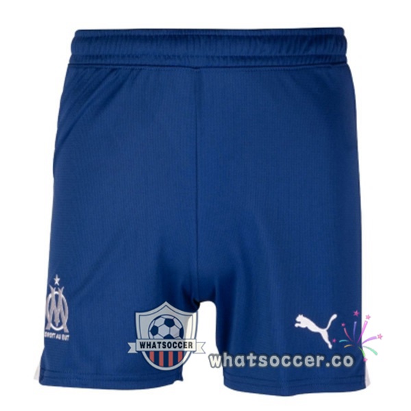 Olympique de Marseille Away Soccer Jerseys Blue 2023-2024