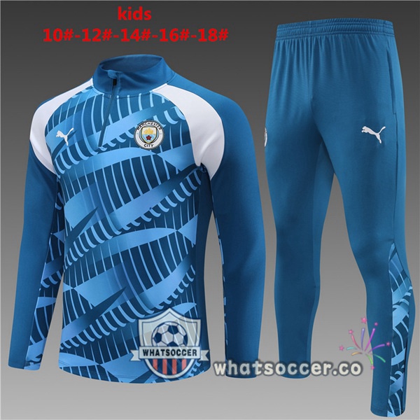 Tracksuit Manchester City Kids Blue 2023-2024