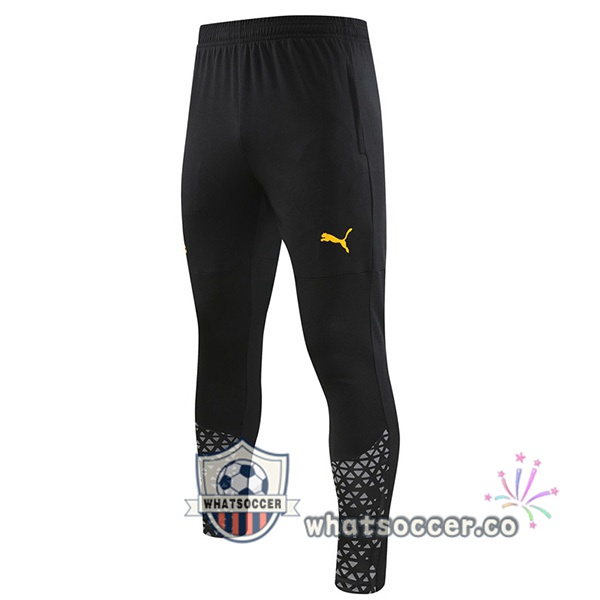 Olympique de Marseille Soccer Pants Black 2023-2024