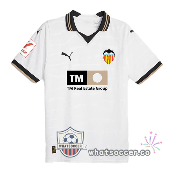 Valencia CF Home Soccer Jerseys White 2023-2024