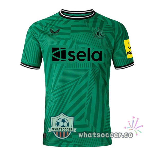 Newcastle United Away Soccer Jerseys Green 2023-2024